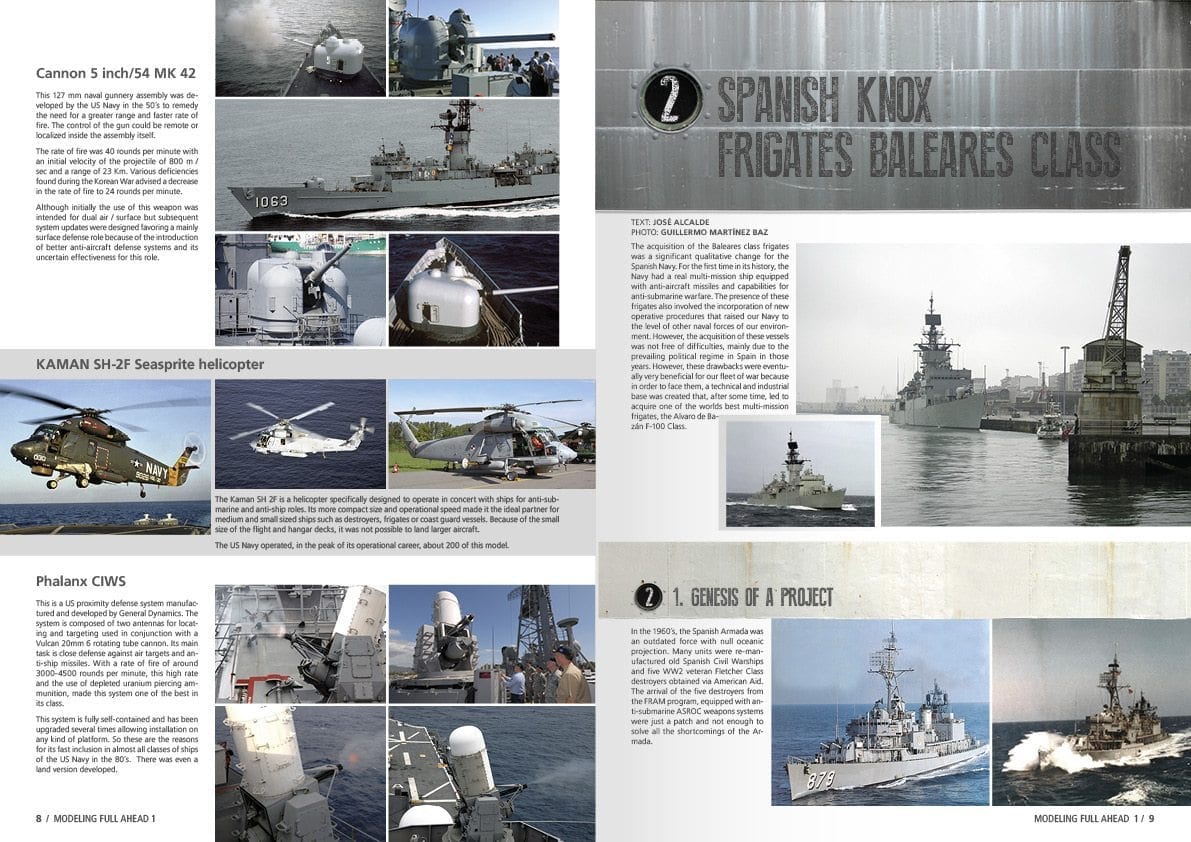 AK Interactive Modelling Full Ahead #1 Knox and Baleares Class AKI 098