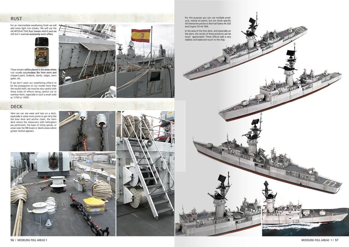 AK Interactive Modelling Full Ahead #1 Knox and Baleares Class AKI 098
