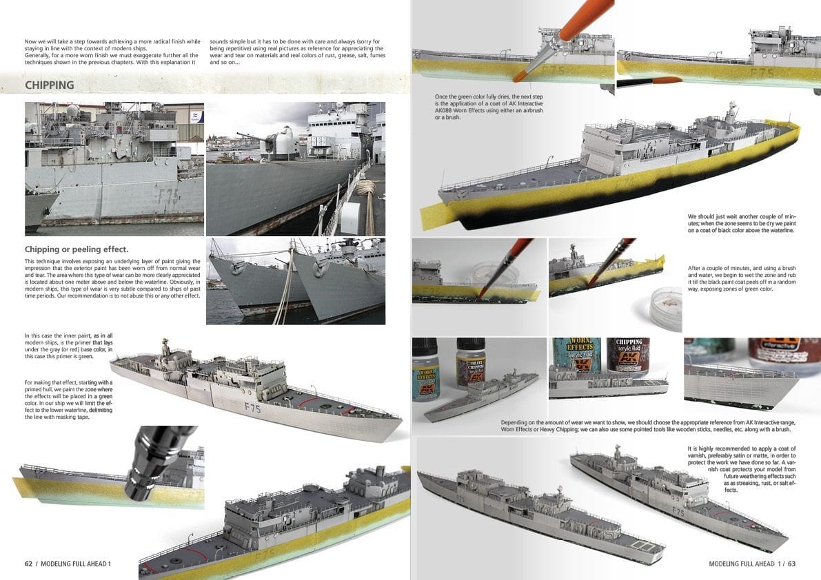 AK Interactive Modelling Full Ahead #1 Knox and Baleares Class AKI 098