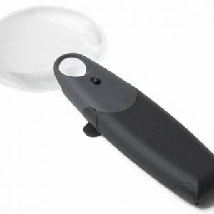 Carson 3.5 inch FreeHand LED Magnifier FH-25