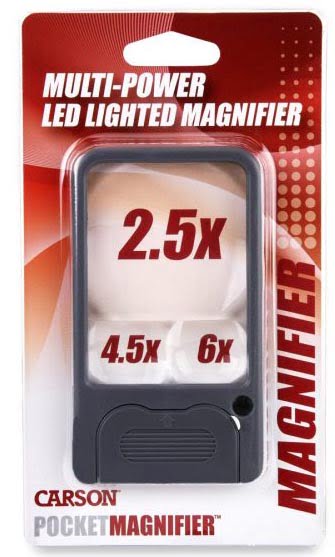 Carson LED Pocket Magnifier PM-33