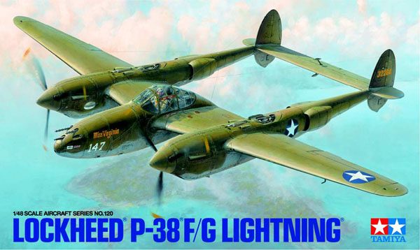 Tamiya Lockheed P-38 F/G Lightning 1/48 Scale 61120 • Canada's largest  selection of model paints, kits, hobby tools, airbrushing, and crafts with  online shipping and up to date inventory.