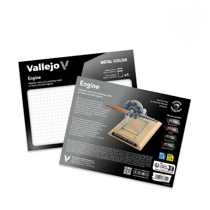 Vallejo Model Color Wargames Basics - 8 kleuren - 18ml - 70260 - Koop