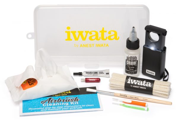 Iwata Airbrush Cleaning Kit CL100 contents