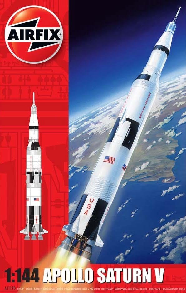 Airfix Apollo Saturn V 1 144 Kit A Canada S Largest Selection Of Model Paints Kits Hobby Tools Airbrushing And Crafts With Online Shipping And Up To Date Inventory
