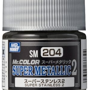 Mr Color Super Metallic 2 Super Stainless Steel 2 SM204