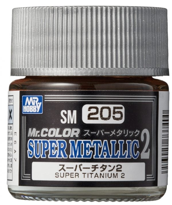 Mr Color Super Metallic 2 Super Titanium 2 SM205