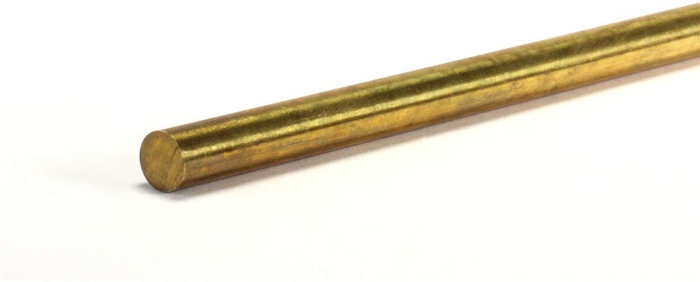 3/16" x 12" Solid Brass Rod K&S Engineering 8166
