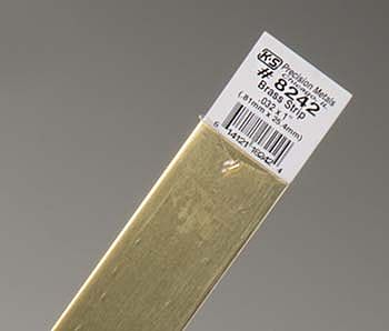 0.032 x 1 x 12" Brass Strip K&S Engineering 8242