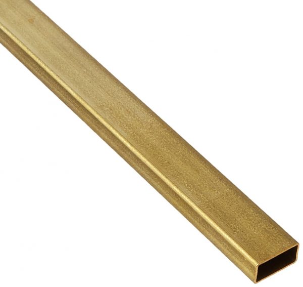 3/16 x 3/8 x 12" Brass Rectangular Tube K&S Engineering 8268