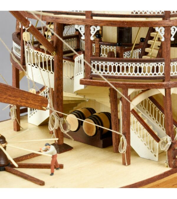 Detail Artesania Latina King of the Mississippi Paddle Steamer 1:80 Scale 20515