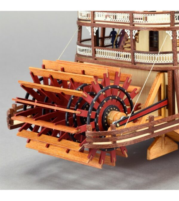 Paddle Wheel Artesania Latina King of the Mississippi Paddle Steamer 1:80 Scale 20515