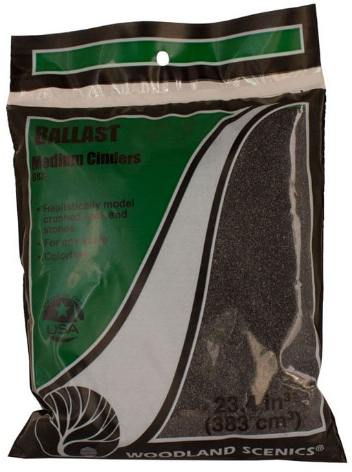 Woodland Scenics Medium Cinders Ballast B83