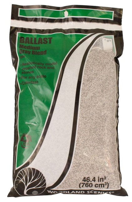 Woodland Scenics Medium Grey Blend Ballast B94