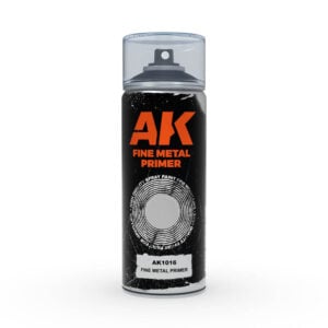 AK Interactive Spray Can Fine Metal Primer AKI 1016