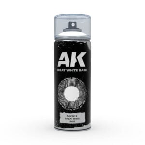 AK Interactive Spray Can Great White Base AKI 1019