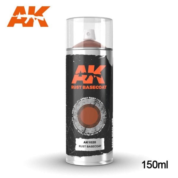 AK Interactive Spray Can Rust Basecoat AKI 1020