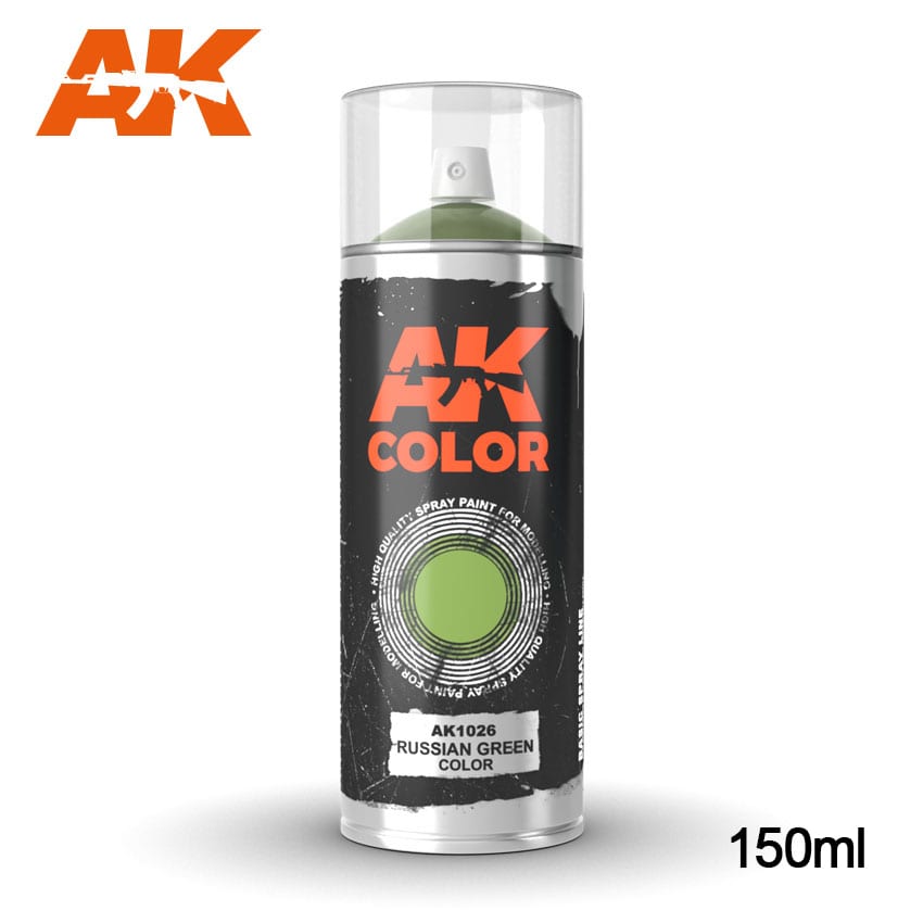 AK Interactive Spray Can Russian Green AKI 1026