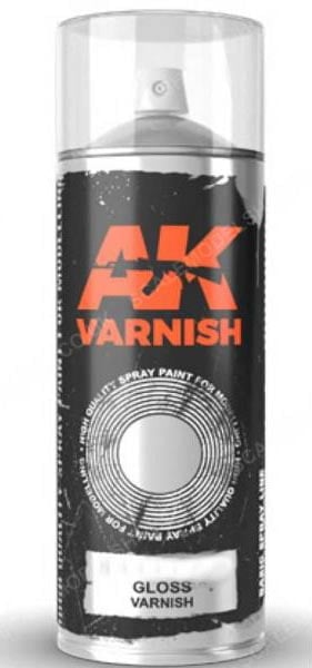AK Interactive Spray Can Gloss Varnish AKI 1044