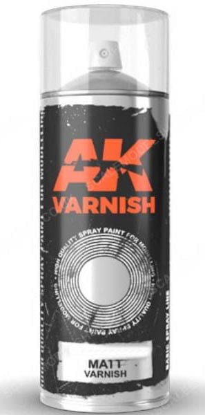 AK Interactive Spray Can Matt Varnish AKI 1045