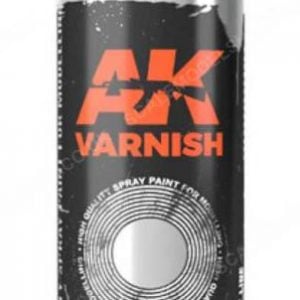 AK Interactive Spray Can Semi-Gloss Varnish AKI 1046