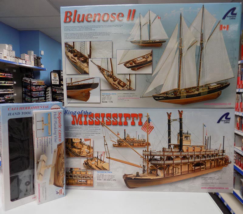 Artesania Latina Model Kits and Tools Now Available at Sunward Hobbies