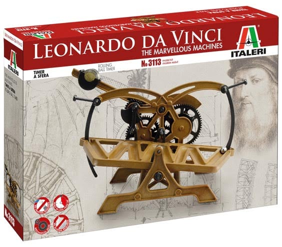 Italeri Rolling Ball Timer Leonardo da Vinci 3113