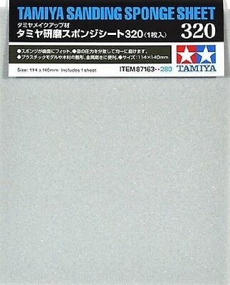 Tamiya Sanding Sponge Sheet 320 Grit 87163