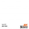 AK Interactive Acrylic White Intense 11001