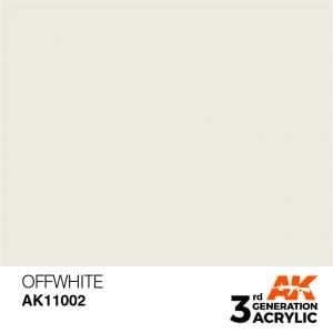 AK Interactive Acrylic Off White Standard 11002
