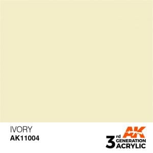 AK Interactive Acrylic Ivory Standard 11004