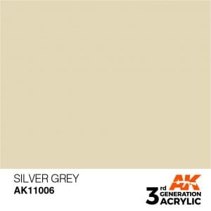 AK Interactive Acrylic Silver Grey Standard 11006