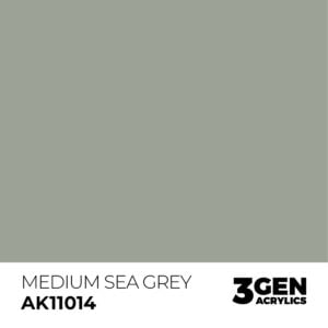 AK Interactive Acrylic Medium Sea Grey Standard 11014