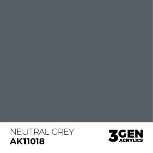 AK Interactive Acrylic Neutral Grey Standard 11018