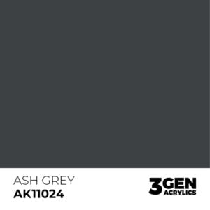 AK Interactive Acrylic Ash Grey Standard 11024