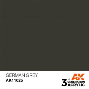 AK Interactive Acrylic German Grey Standard 11025