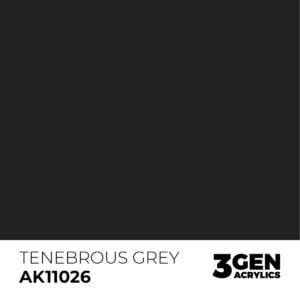 AK Interactive Acrylic Tenebrous Grey Standard 11026