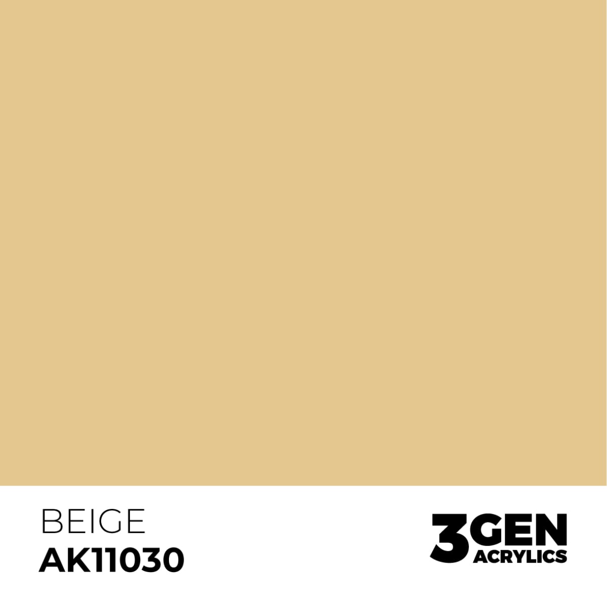 AK Interactive Acrylic Beige Standard 11030