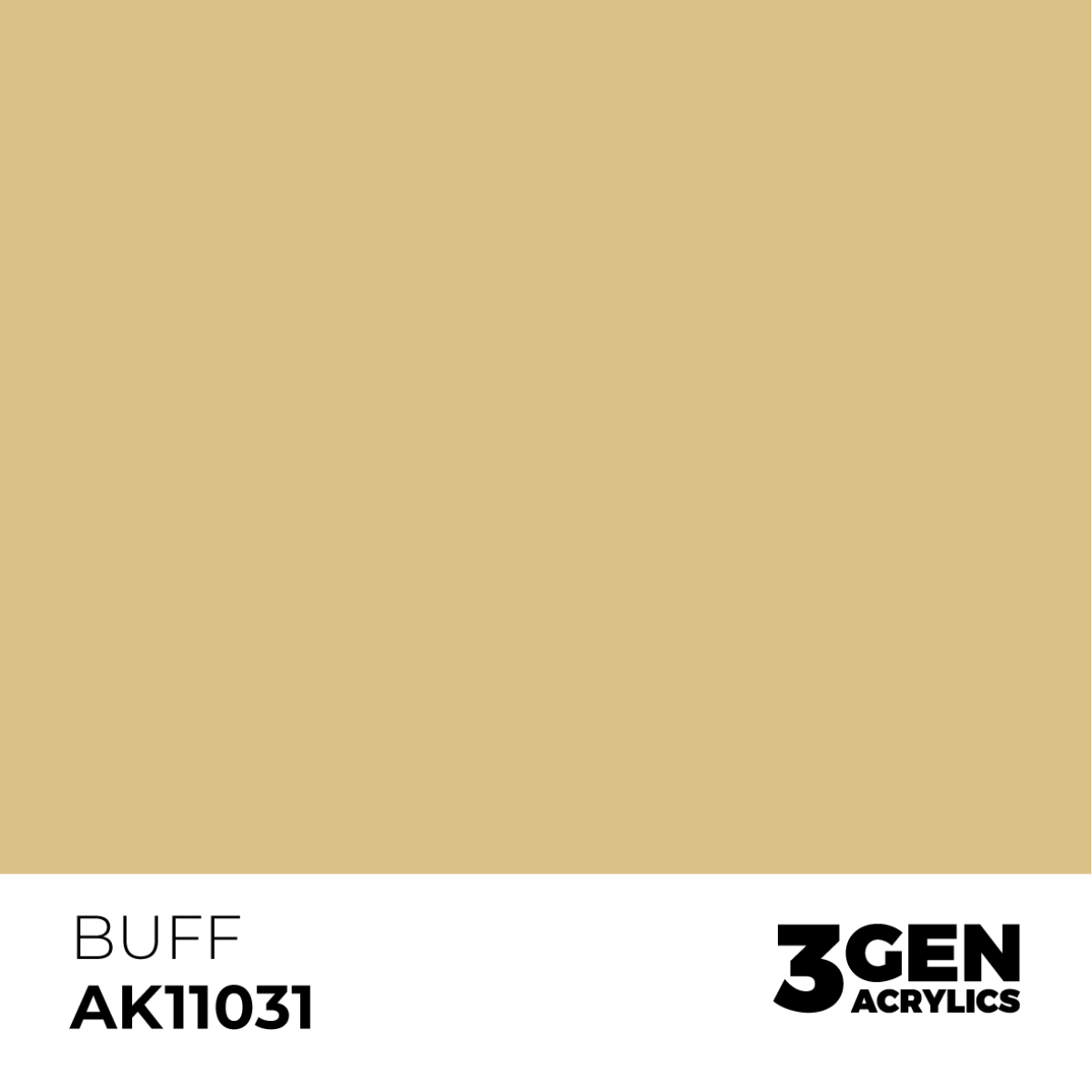 AK Interactive Acrylic Buff Standard 11031
