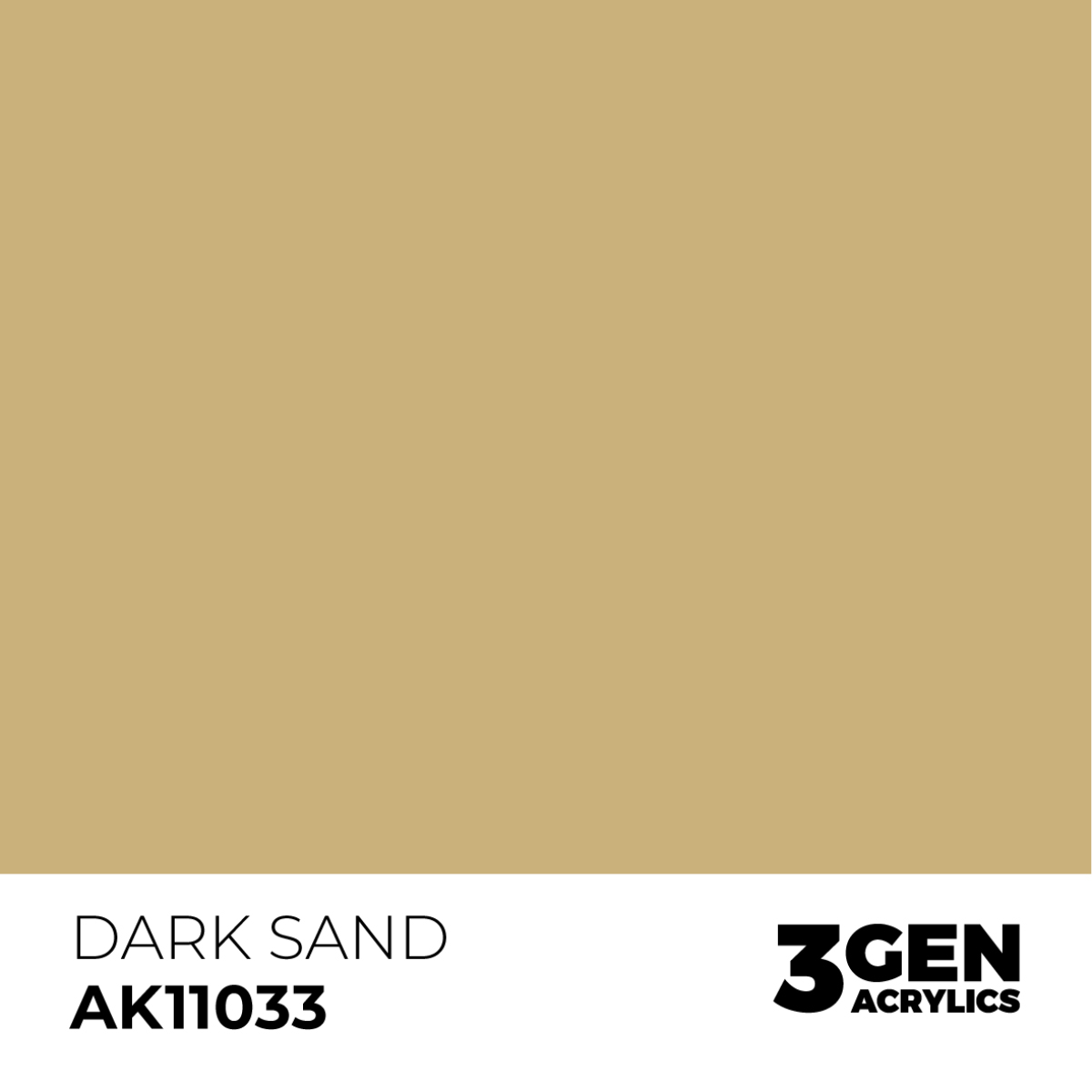 AK Interactive Acrylic Dark Sand Standard 11033