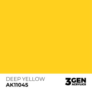 AK Interactive Acrylic Deep Yellow Intense 11045
