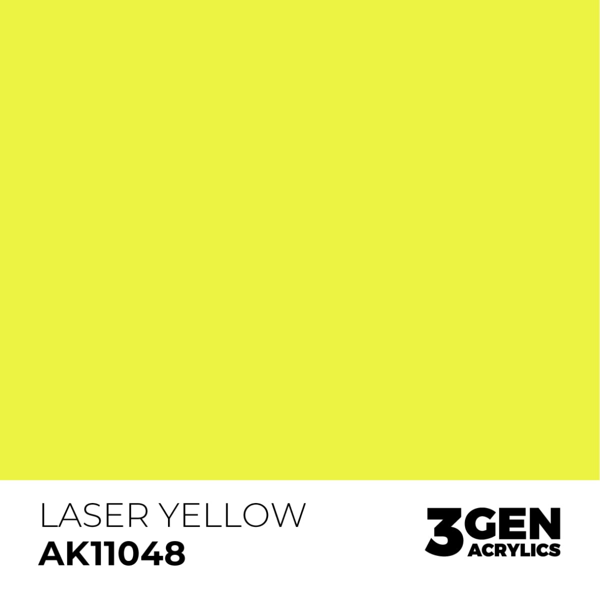 AK Interactive Acrylic Laser Yellow Standard 11048 • Canada's largest ...
