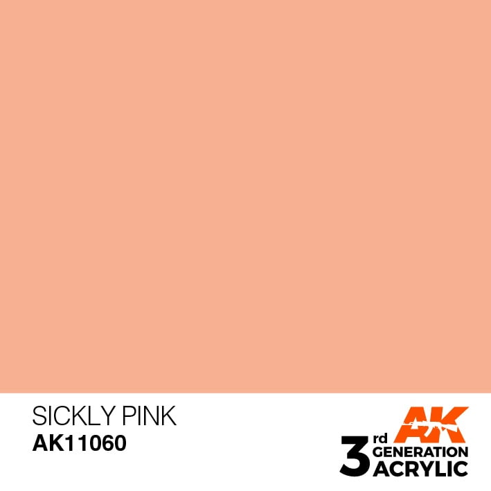 AK Interactive Acrylic Sickly Pink Standard 11060