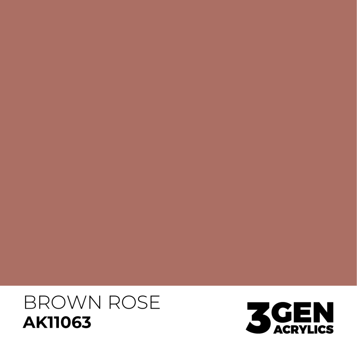 ともあき AK Interactive Acrylic Brown Rose Standard 11063 • Canada's
