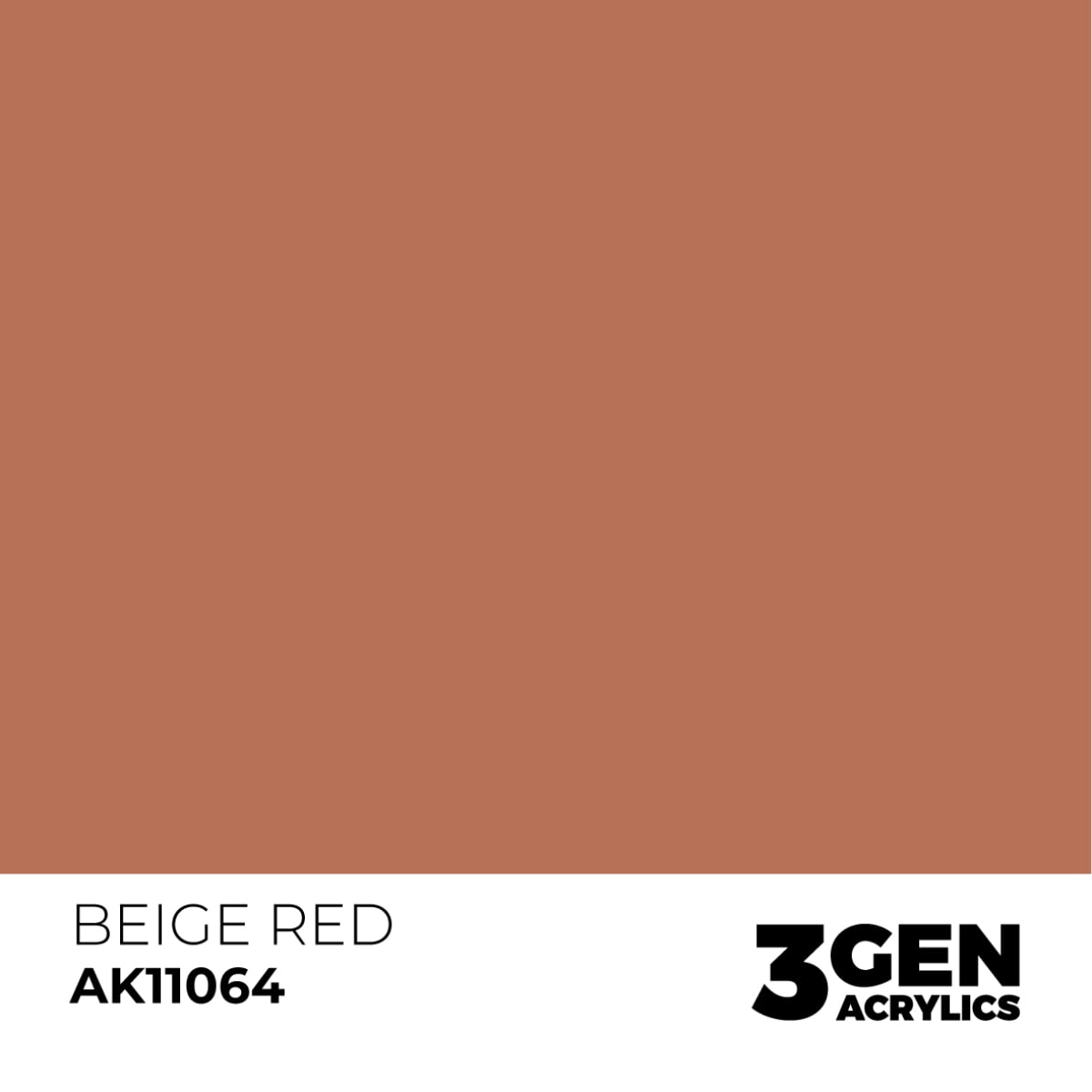 AK Interactive Acrylique Beige Rouge Standard 11064