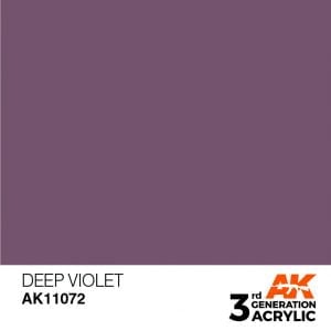 AK Interactive Acrylic Deep Violet Intense 11072