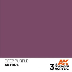 AK Interactive Acrylic Deep Purple Intense 11074