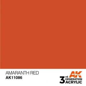 AK Interactive Acrylic Amaranth Red Standard 11086
