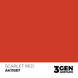 AK Interactive Acrylic Scarlet Red Standard 11087
