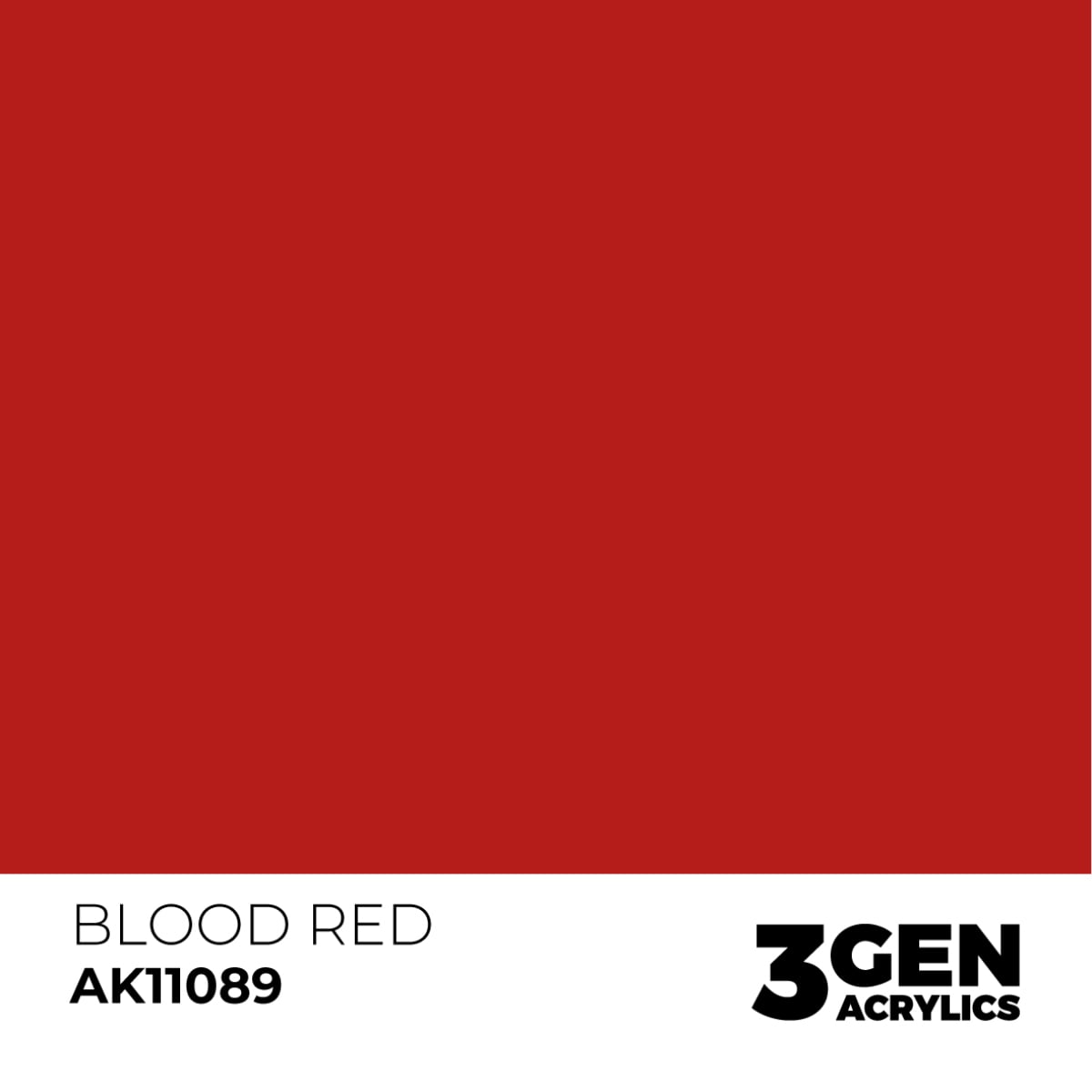 AK Interactive Acrylic Blood Red Standard 11089